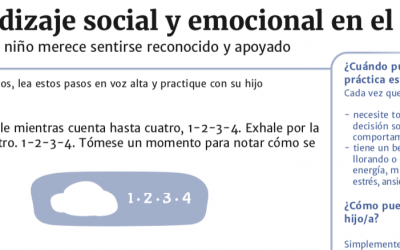 Aprendizaje social y emocional (SEL) en el hogar