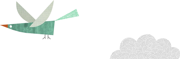 Bird and Cloud Illustration