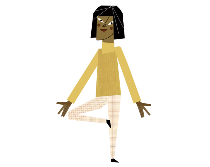Student Yoga Pose