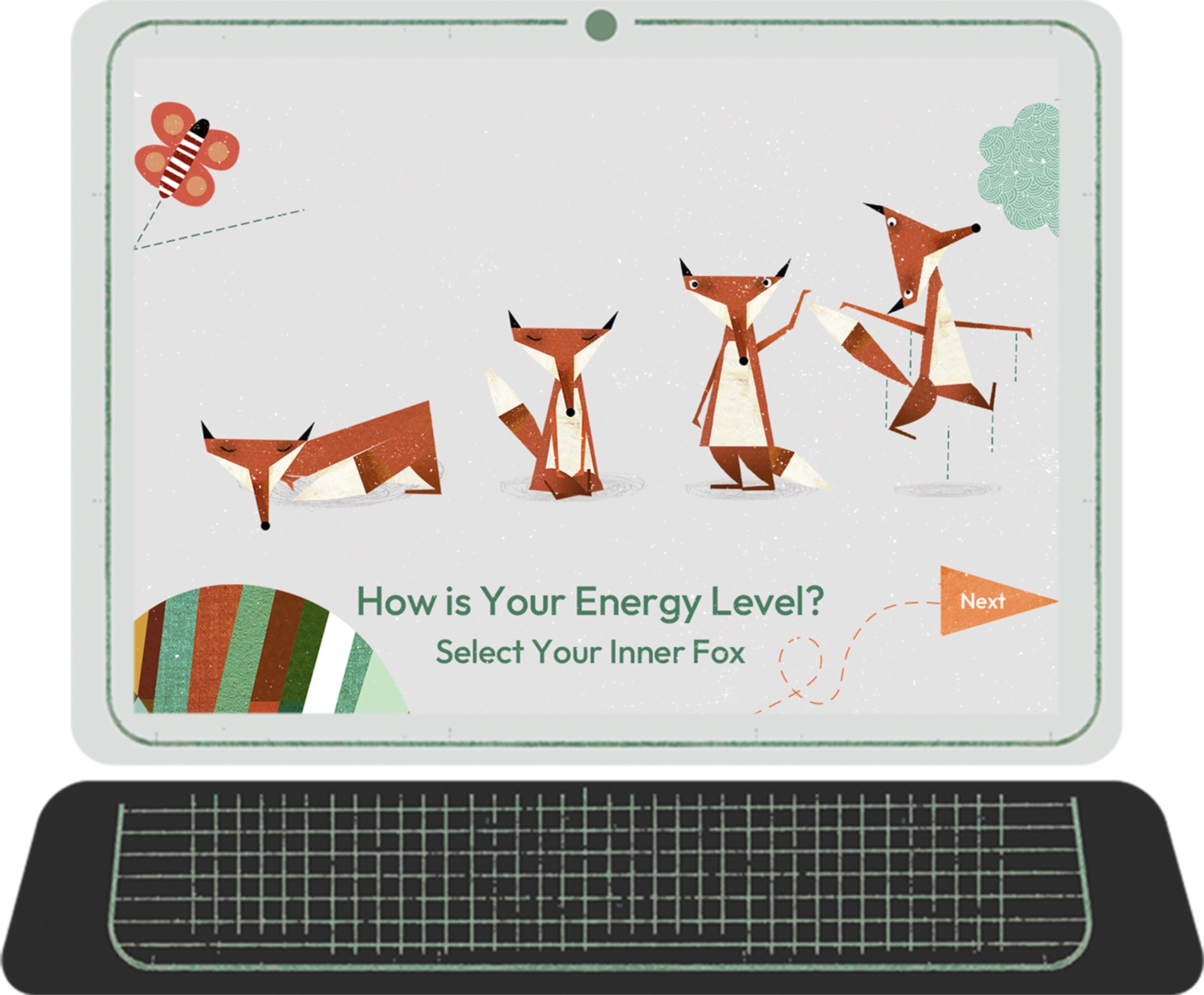 Energy Level Display with Foxy