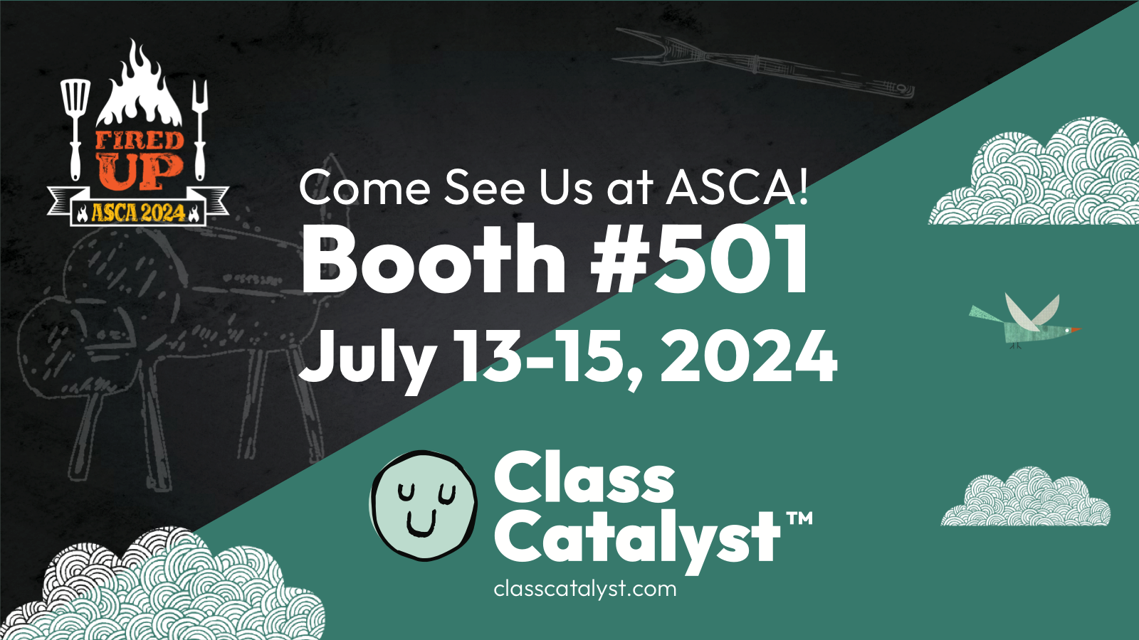 Class Catalyst is at ASCA 2024 - Come See Us in Booth 501!