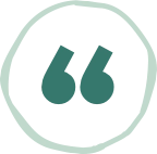 Green Quote Circle