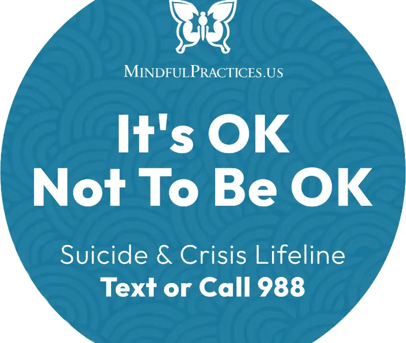 It’s OK Not To Be OK